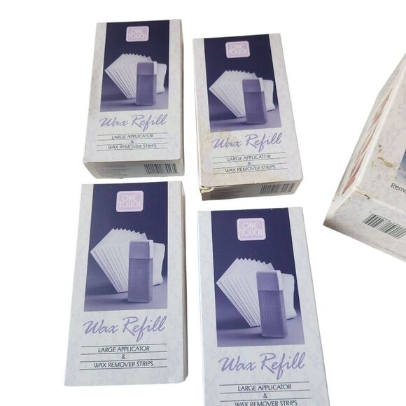 Vintage One Touch Roll On Waxer with 4 Refills Personal Legs Arms Face Body - Picture 8 of 11